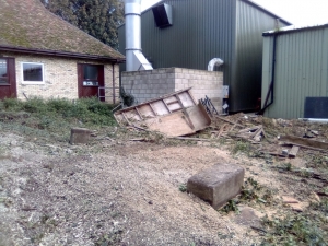 Little site clearance job the last couple of days.