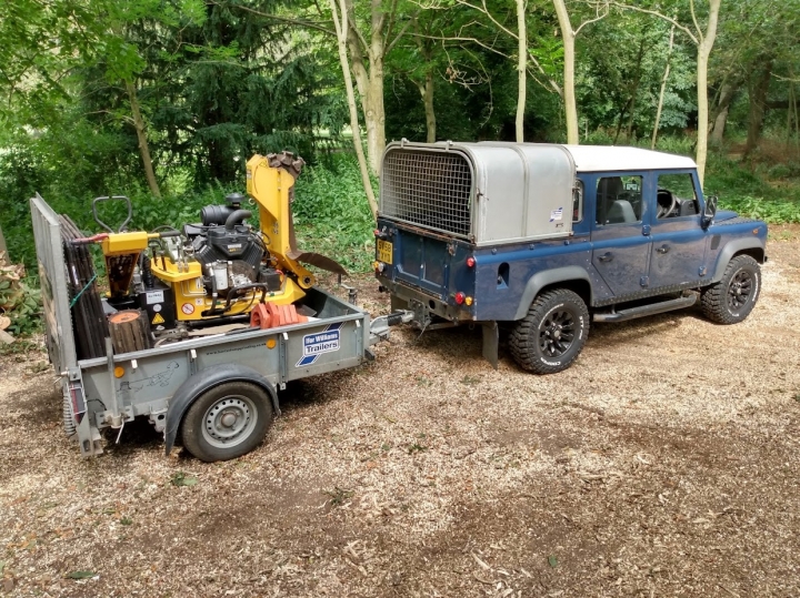 Another busy day For all your stump grinding needs, big or small - just give us a call :-)