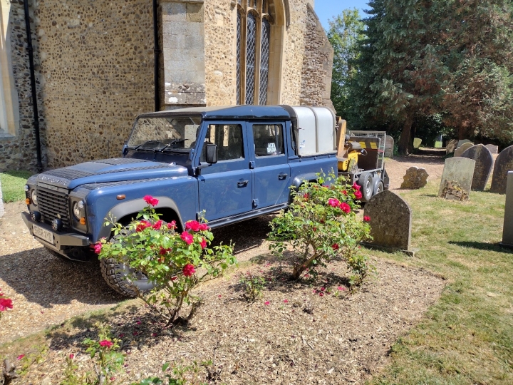 Lovely day :-) We really do work in some beautiful places. In the sunshine too. :-)