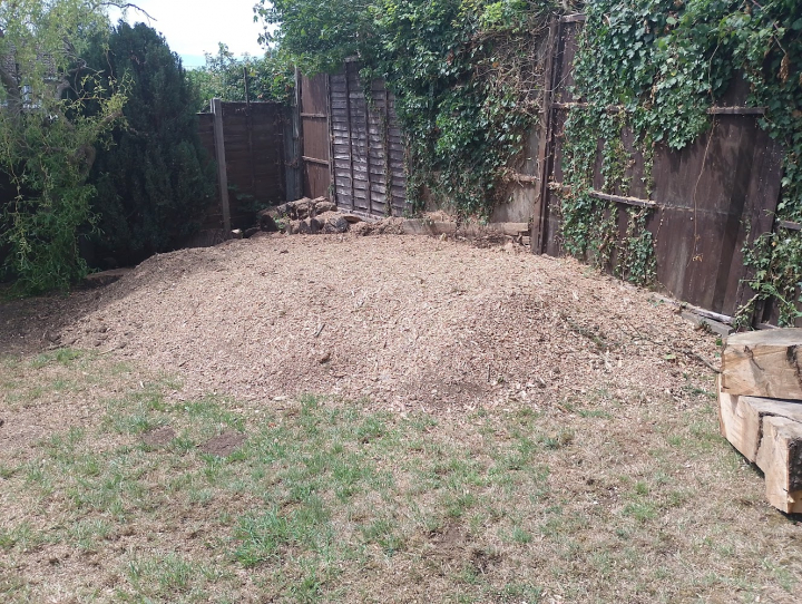 3ft stump lol For all your stump grinding needs, big or small. Just give us a call, we grind them all. :-)