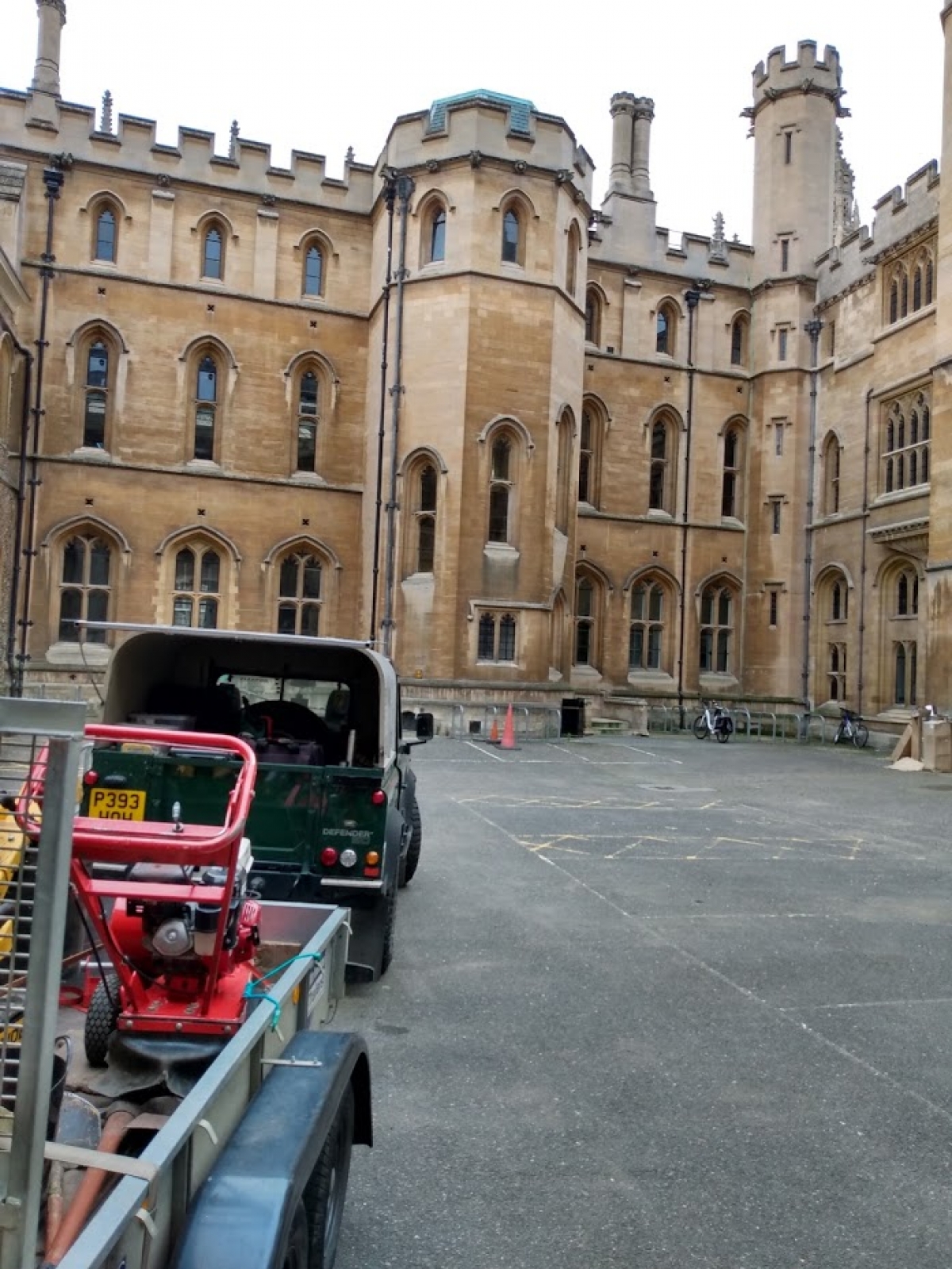 Before & After Beautiful place to work today :-)