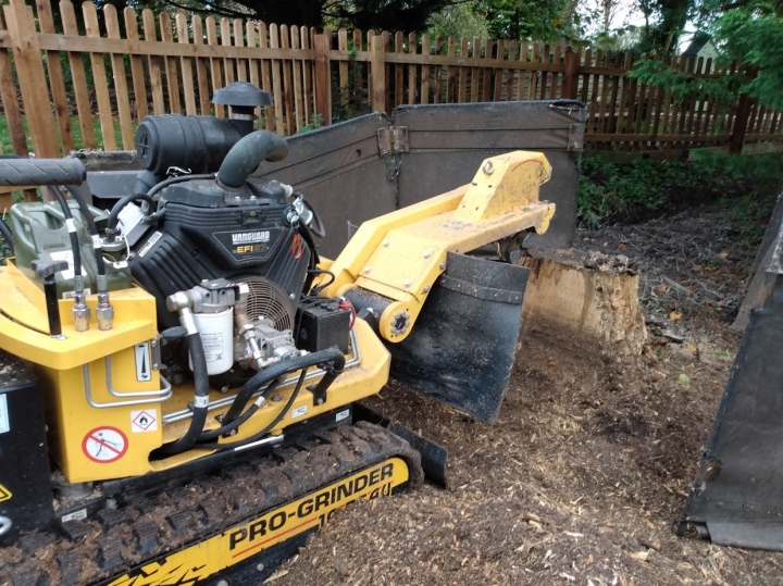 Busy day For all your stump grinding needs, big or small - just give us a call :-)