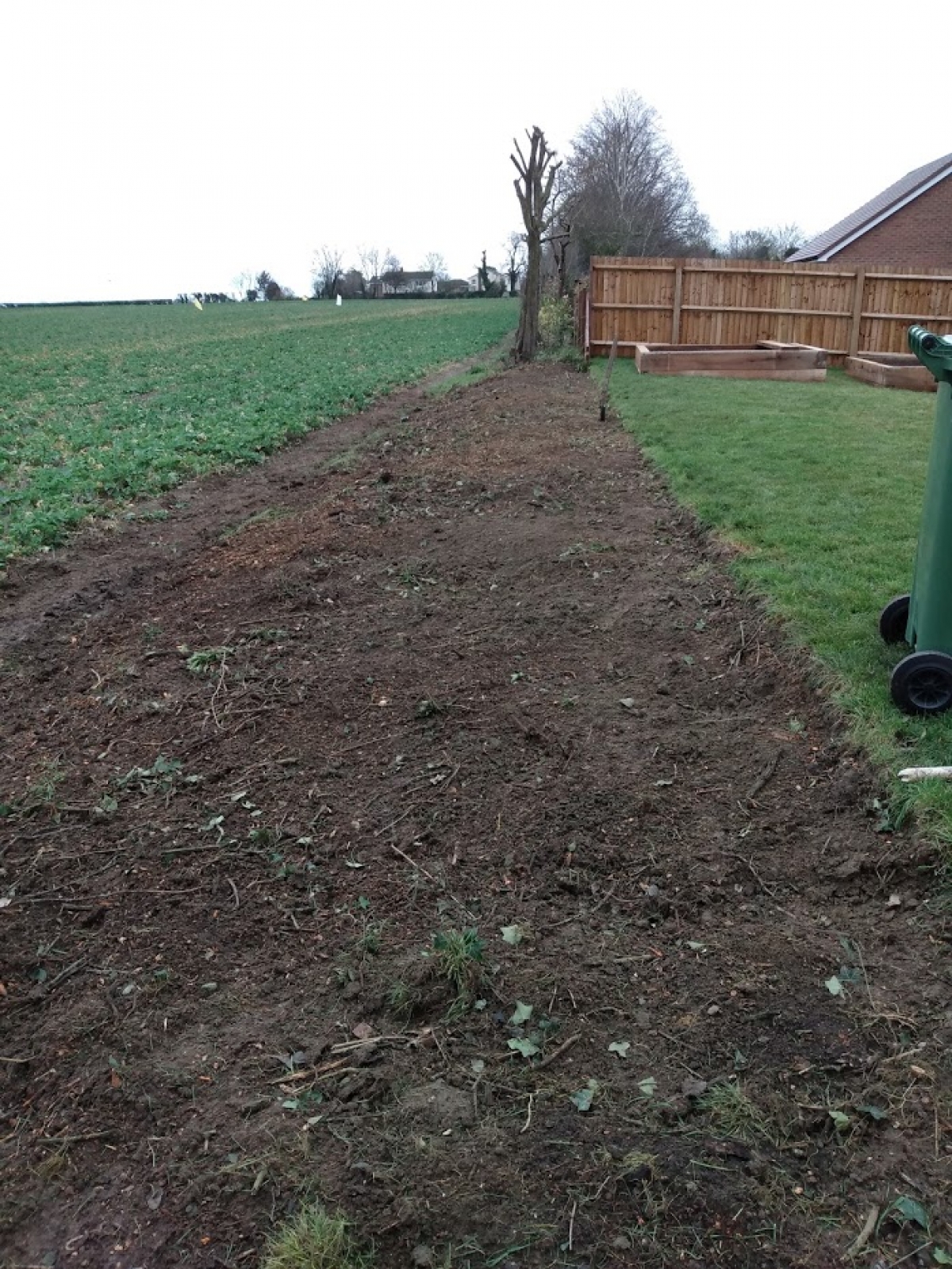 Huge hedge clearance today. Customer gained 3 meters to his garden. :-) For all your stump grinding needs, big or small - just give us a call :-)