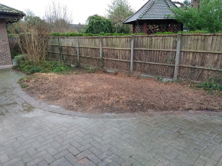 Before & After For all your stump grinding needs, big or small - just give us a call :-)