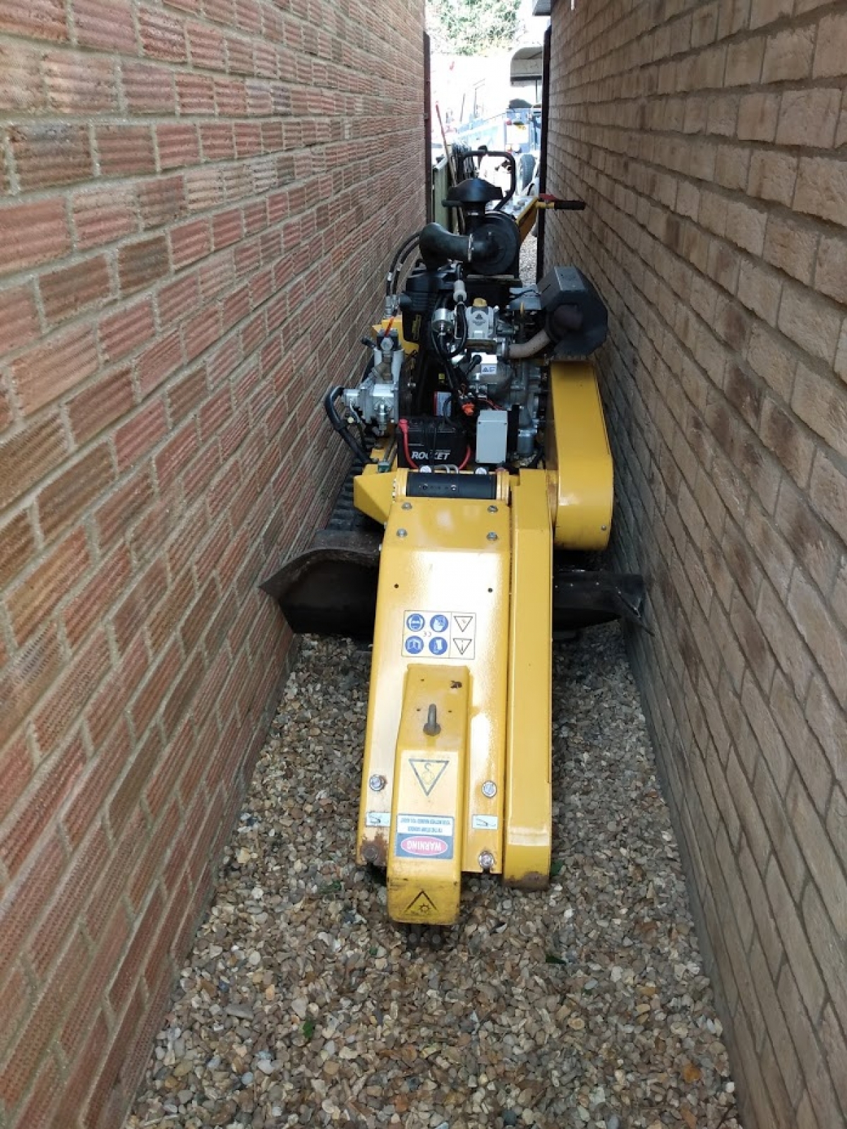 Breath in :-) For all your stump grinding needs, big or small - just give us a call :-)