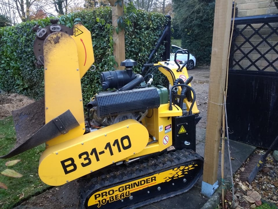 Our Work - Herts Stump Grinding and Removal -  The Tree Stump Removal Company