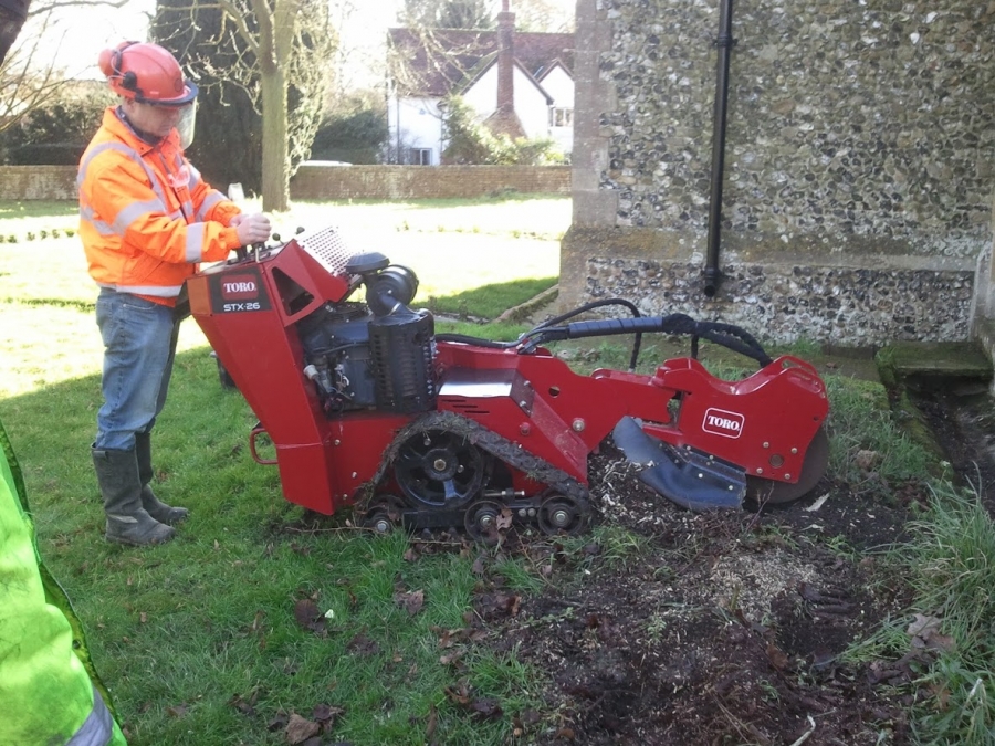 Our Work - Herts Stump Grinding and Removal -  The Tree Stump Removal Company