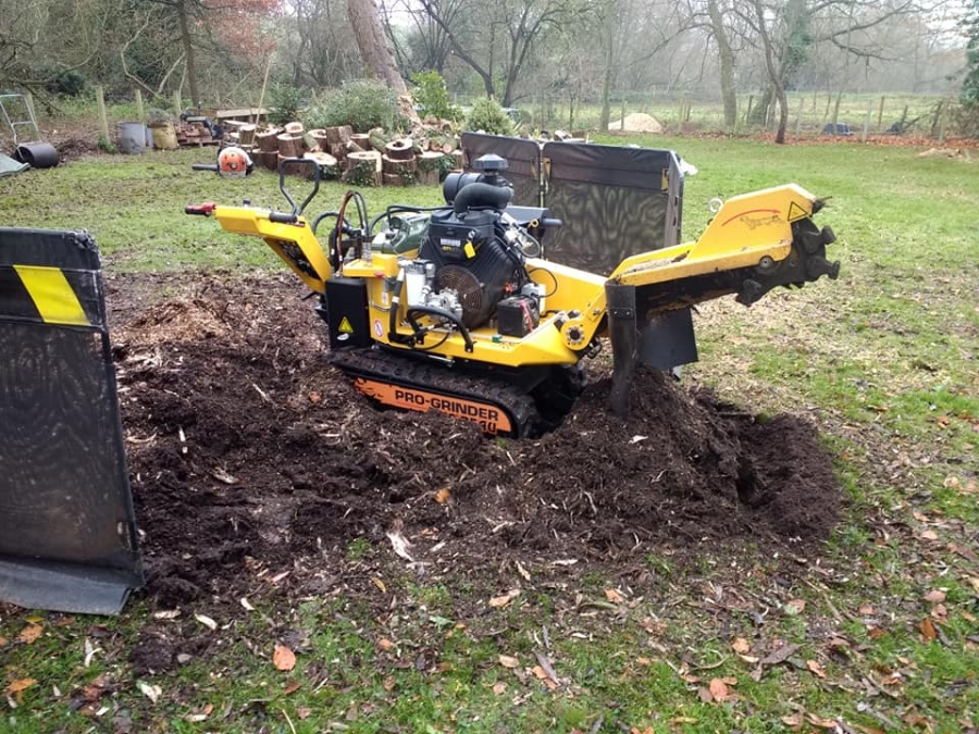 Our Work - Herts Stump Grinding and Removal -  The Tree Stump Removal Company