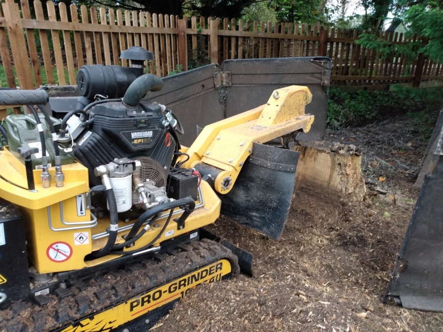 Our Work - Herts Stump Grinding and Removal -  The Tree Stump Removal Company