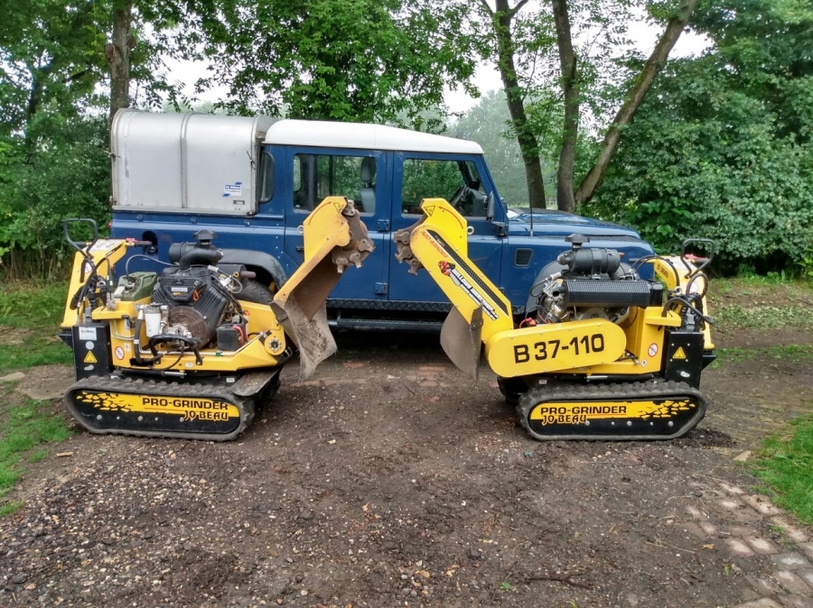 Our Work - Herts Stump Grinding and Removal -  The Tree Stump Removal Company