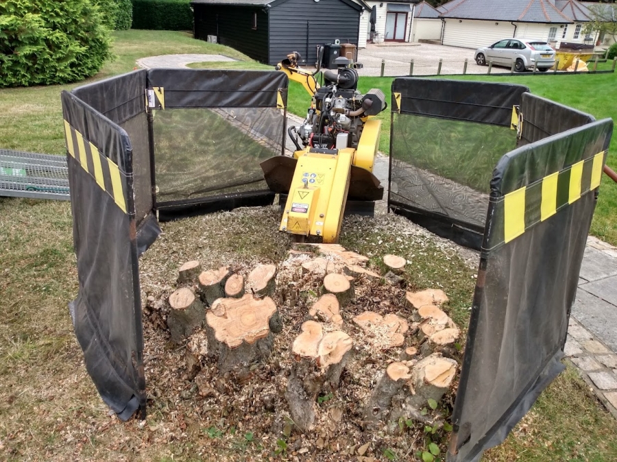 Our Work - Herts Stump Grinding and Removal -  The Tree Stump Removal Company