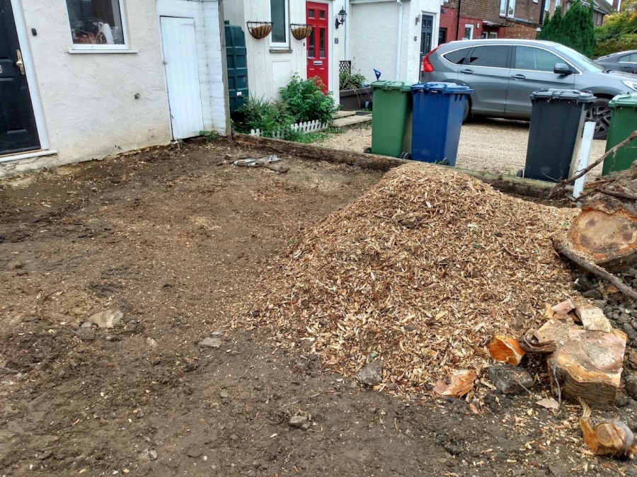 Our Work - Herts Stump Grinding and Removal -  The Tree Stump Removal Company