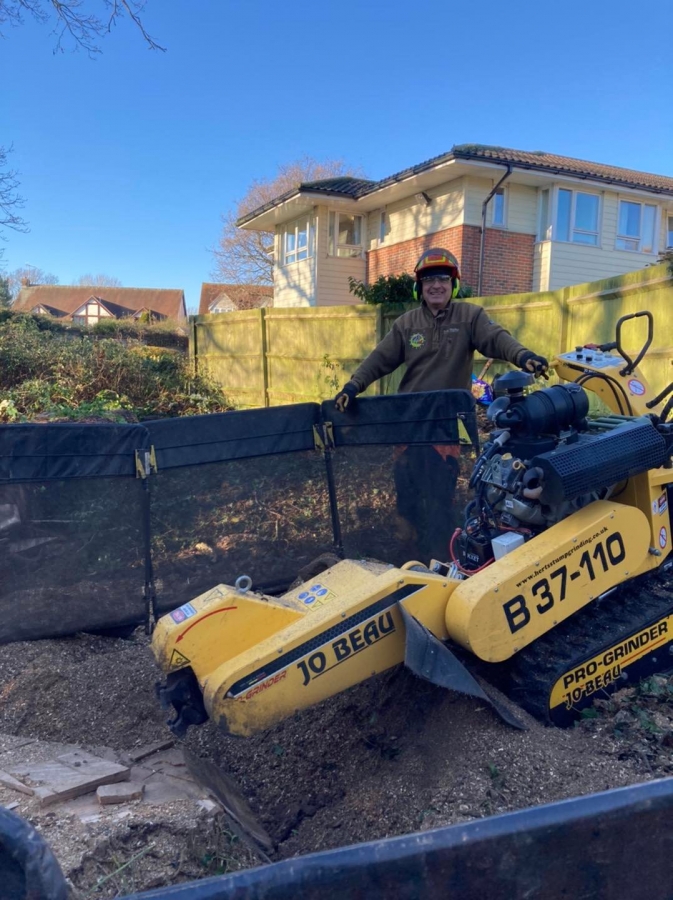 Our Work - Herts Stump Grinding and Removal -  The Tree Stump Removal Company