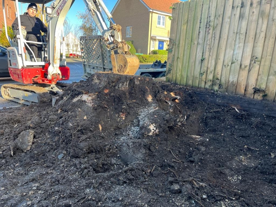 Our Work - Herts Stump Grinding and Removal -  The Tree Stump Removal Company