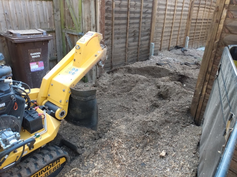 Our Work - Herts Stump Grinding and Removal -  The Tree Stump Removal Company
