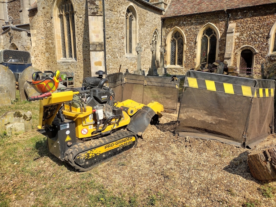 Our Work - Herts Stump Grinding and Removal -  The Tree Stump Removal Company