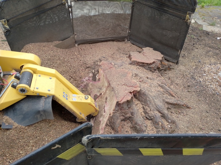 Our Work - Herts Stump Grinding and Removal -  The Tree Stump Removal Company