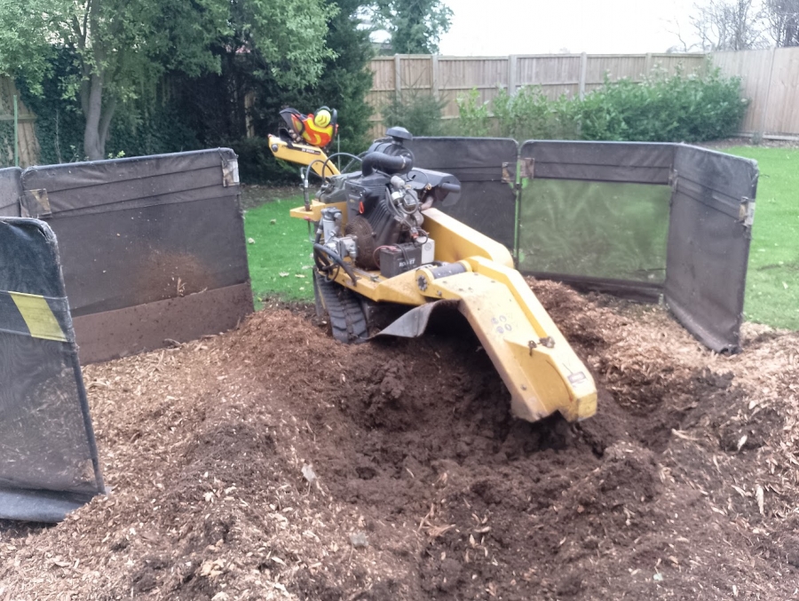 Our Work - Herts Stump Grinding and Removal -  The Tree Stump Removal Company