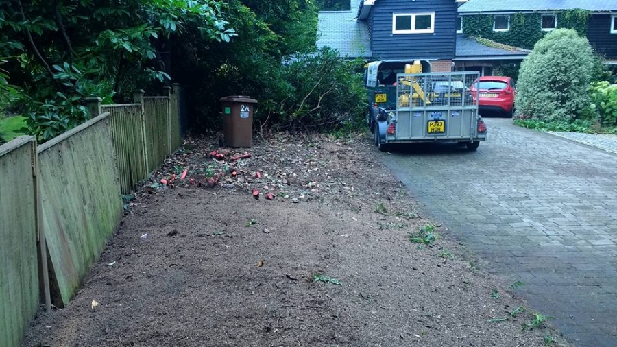 Before and After Stump Removal - Herts Stump Grinding and Removal -  The Tree Stump Removal Company