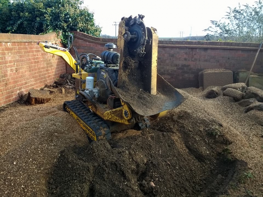 Before and After Stump Removal - Herts Stump Grinding and Removal -  The Tree Stump Removal Company