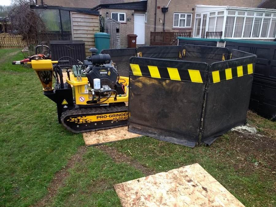 Before and After Stump Removal - Herts Stump Grinding and Removal -  The Tree Stump Removal Company