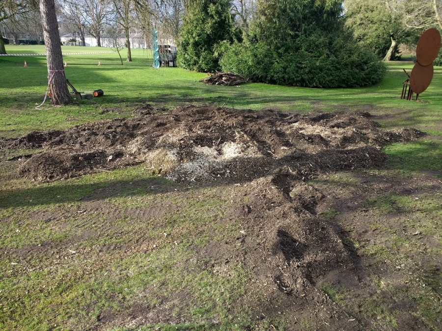 Before and After Stump Removal - Herts Stump Grinding and Removal -  The Tree Stump Removal Company