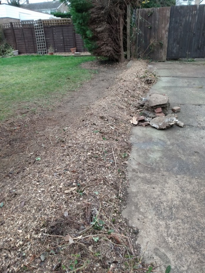 Before and After Stump Removal - Herts Stump Grinding and Removal -  The Tree Stump Removal Company