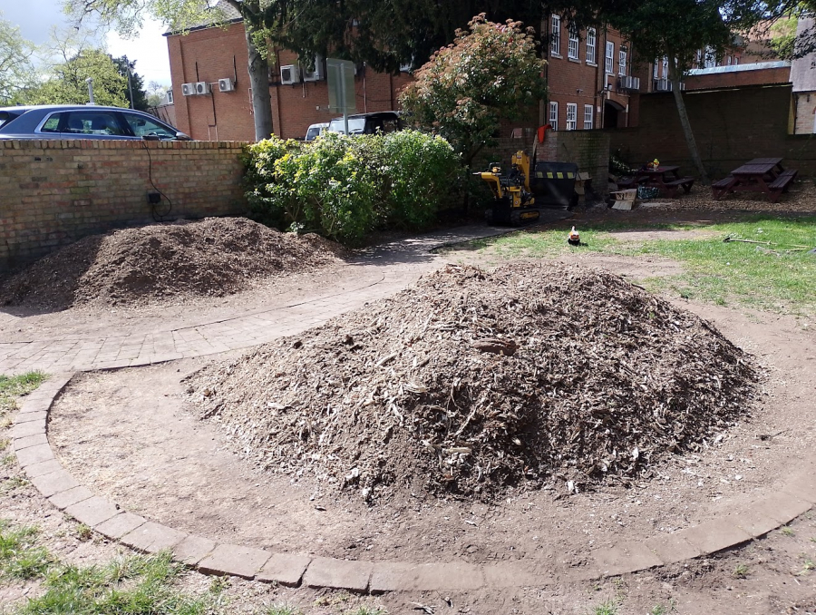 Before and After Stump Removal - Herts Stump Grinding and Removal -  The Tree Stump Removal Company