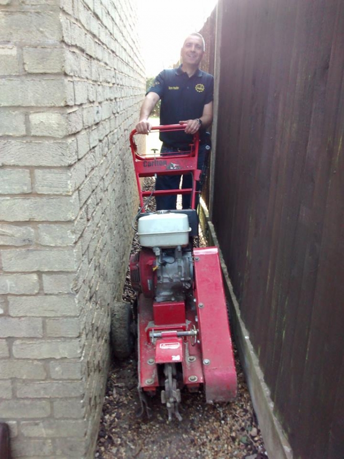 Narrow Access Stump Removal - Herts Stump Grinding and Removal -  The Tree Stump Removal Company