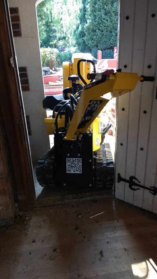 Narrow Access Stump Removal - Herts Stump Grinding and Removal -  The Tree Stump Removal Company