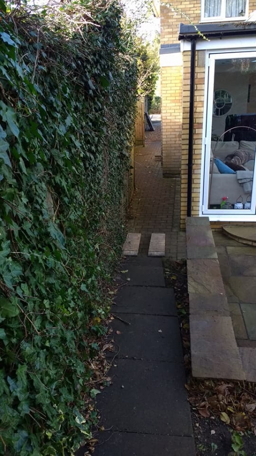 Narrow Access Stump Removal - Herts Stump Grinding and Removal -  The Tree Stump Removal Company