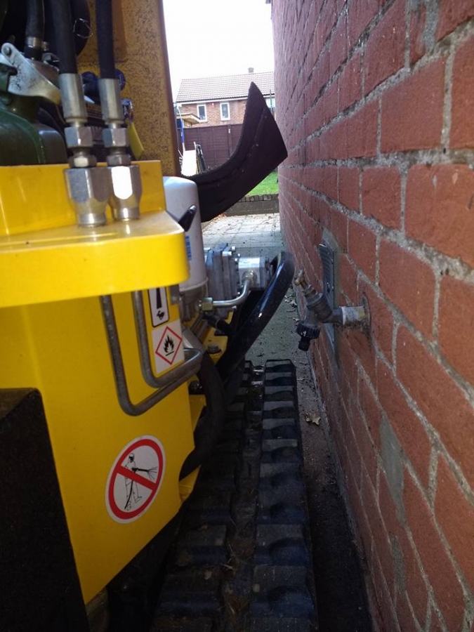 Narrow Access Stump Removal - Herts Stump Grinding and Removal -  The Tree Stump Removal Company