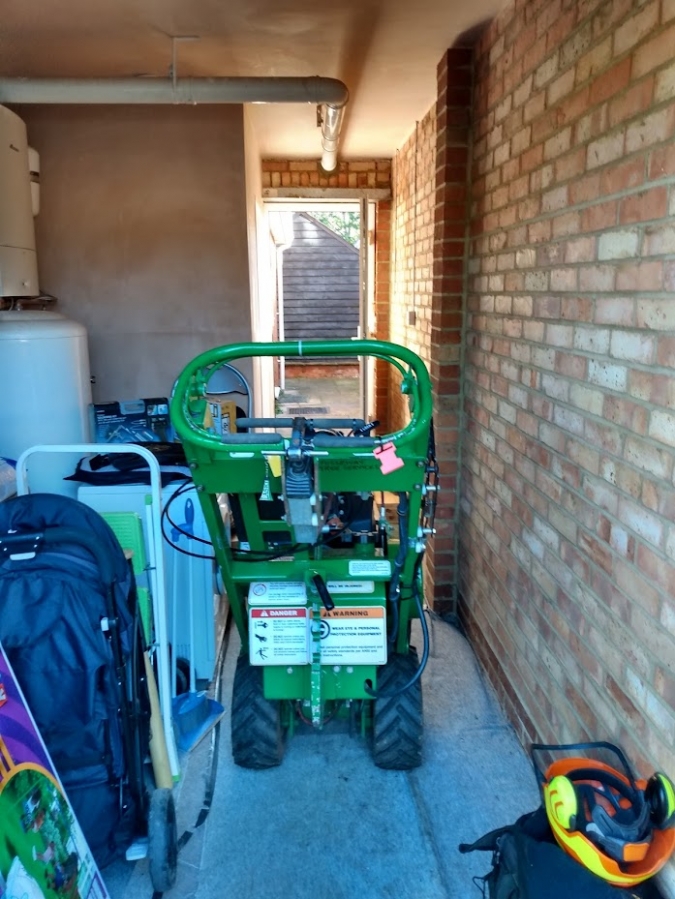 Narrow Access Stump Removal - Herts Stump Grinding and Removal -  The Tree Stump Removal Company