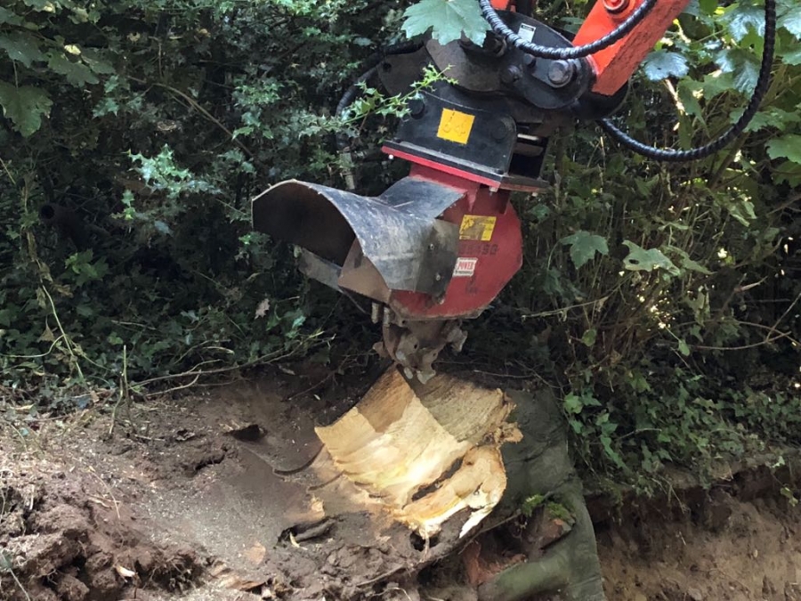 Commercial Tree Stump Removal - Herts Stump Grinding and Removal -  The Tree Stump Removal Company